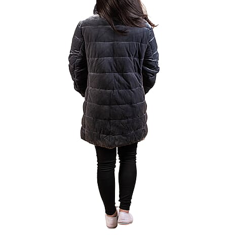 19V69 ITALIA by Alessandro Versace Jacket (Size M) - Dark Grey