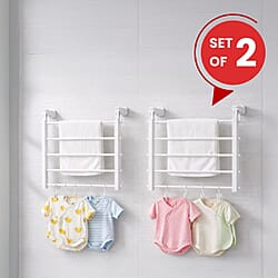 Dry Buddy &ndash; Foldable Wall Mount Laundry Rack