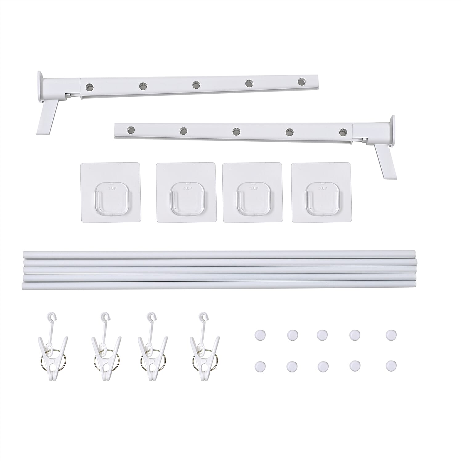 Dry Buddy &ndash; Foldable Wall Mount Laundry Rack