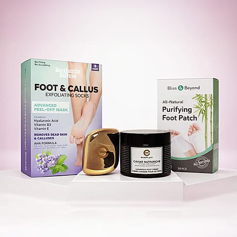 Ultimate Foot Care Bundle (Exfoliate, Cleanse & Nourish)