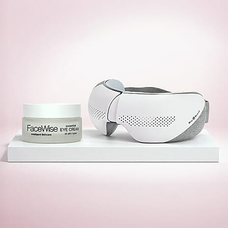 Smooth & Revitalised Eye Duo &ndash; Bliss & Beyond Smart Eye Massager + Facewise Eye Cream