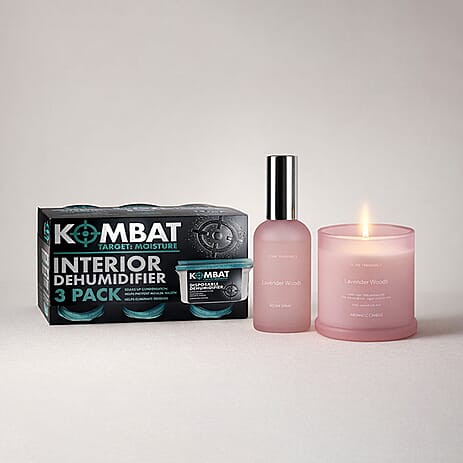 Candle, Diffuser & Room Freshener Set