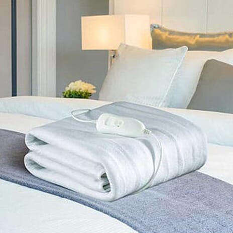 Heated Blanket with 4-Socket Extension