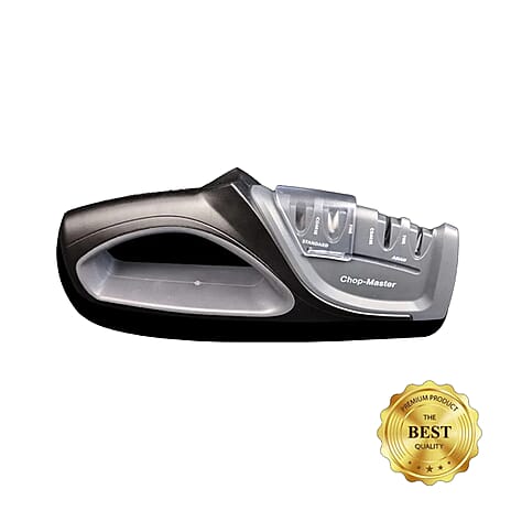 Chop Master Knife Sharpener & Complete Chopping Board System with Chopping Mats