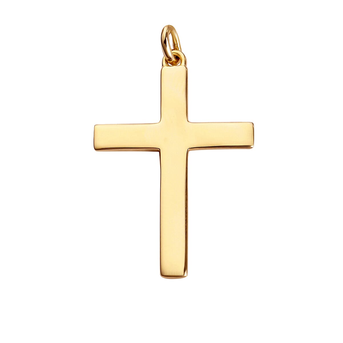 Personalised Engraved Cross Pendant in Silver