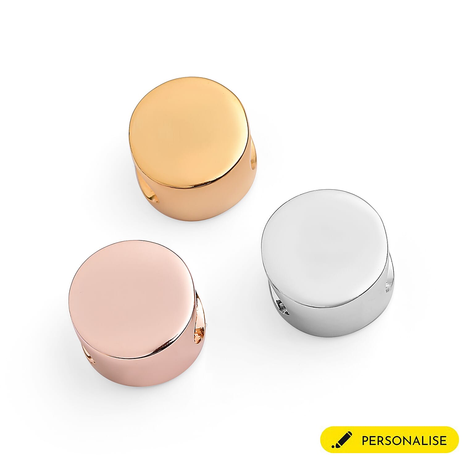 Personalised Engraved Round Charm