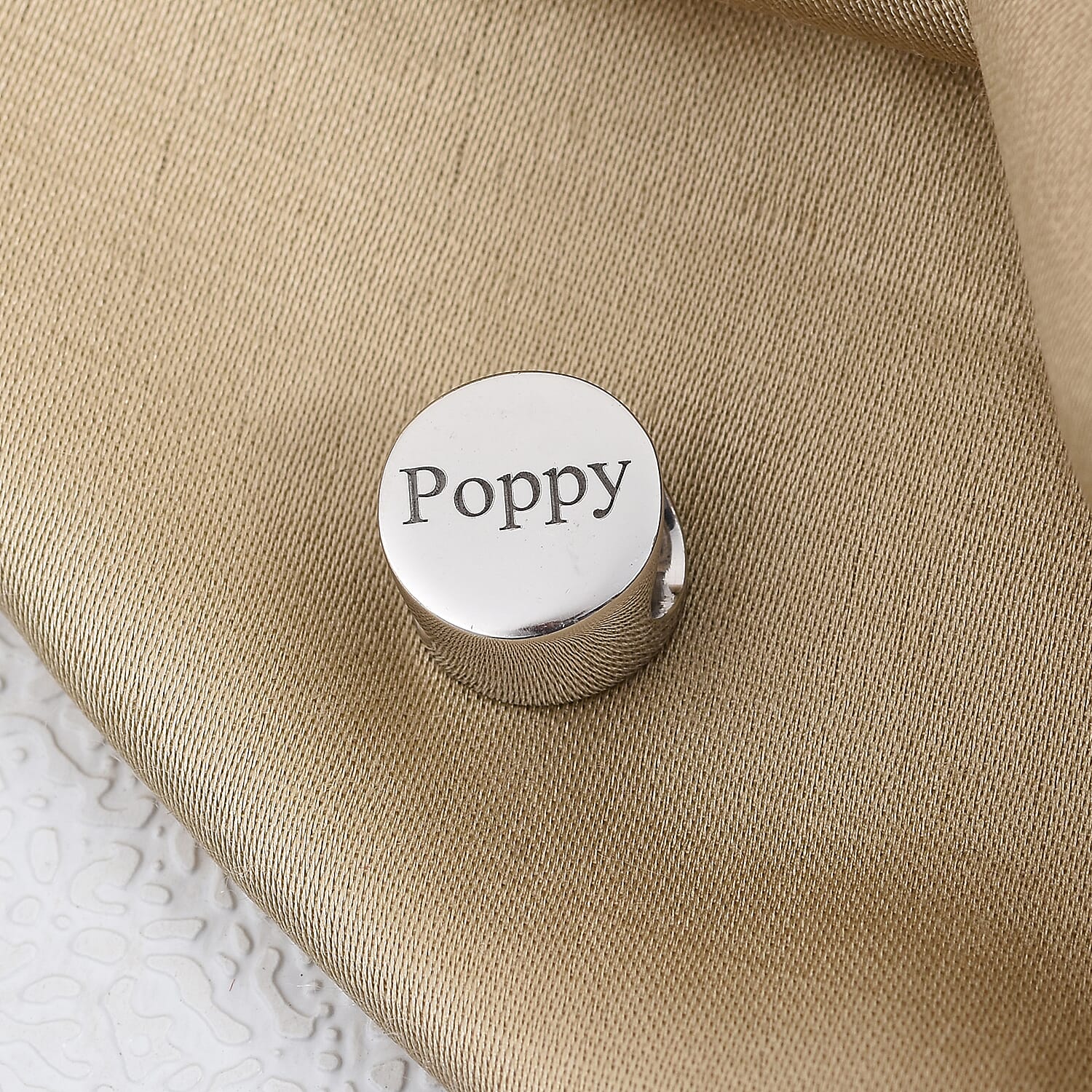 Personalised Engraved Round Charm