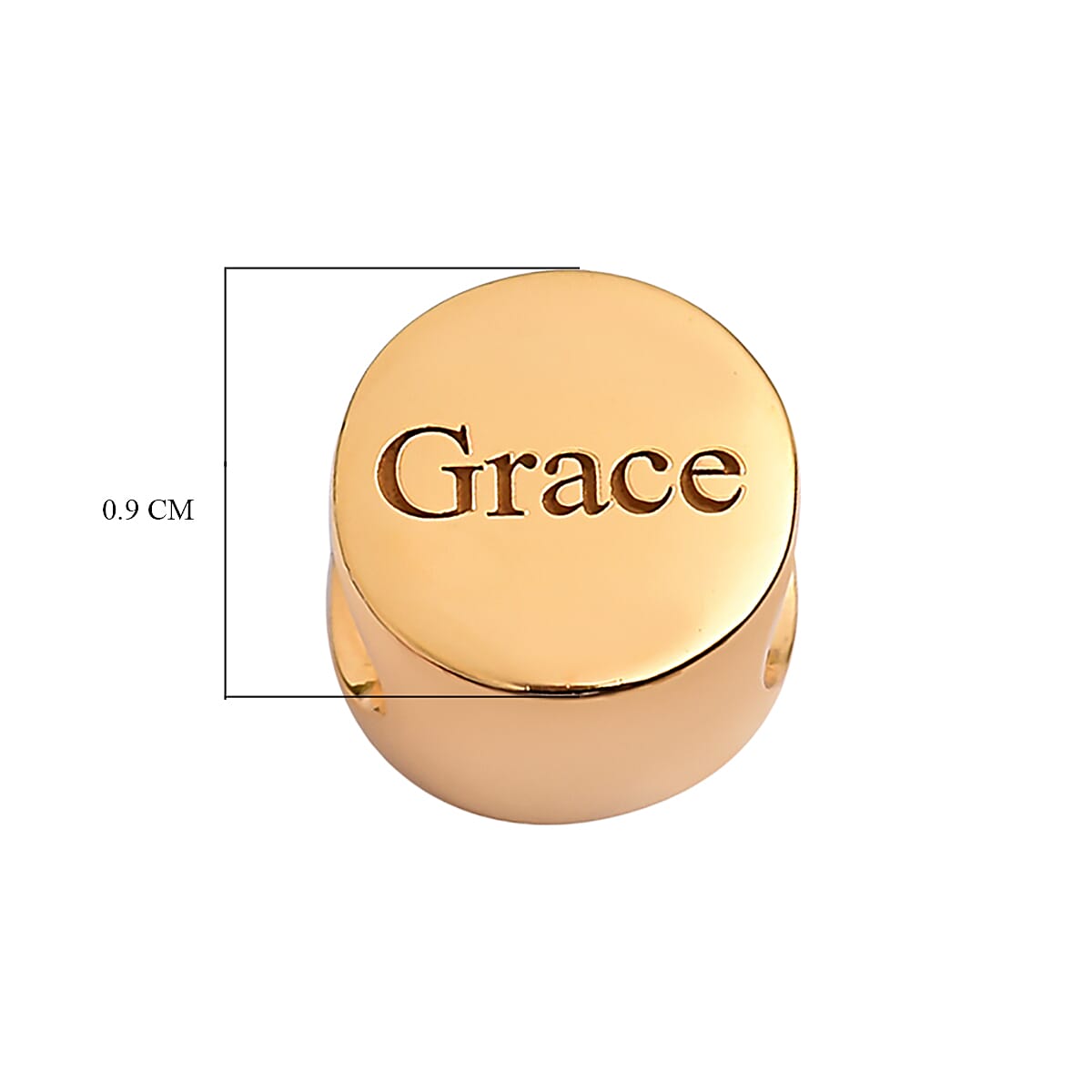 Personalised Engraved Round Charm