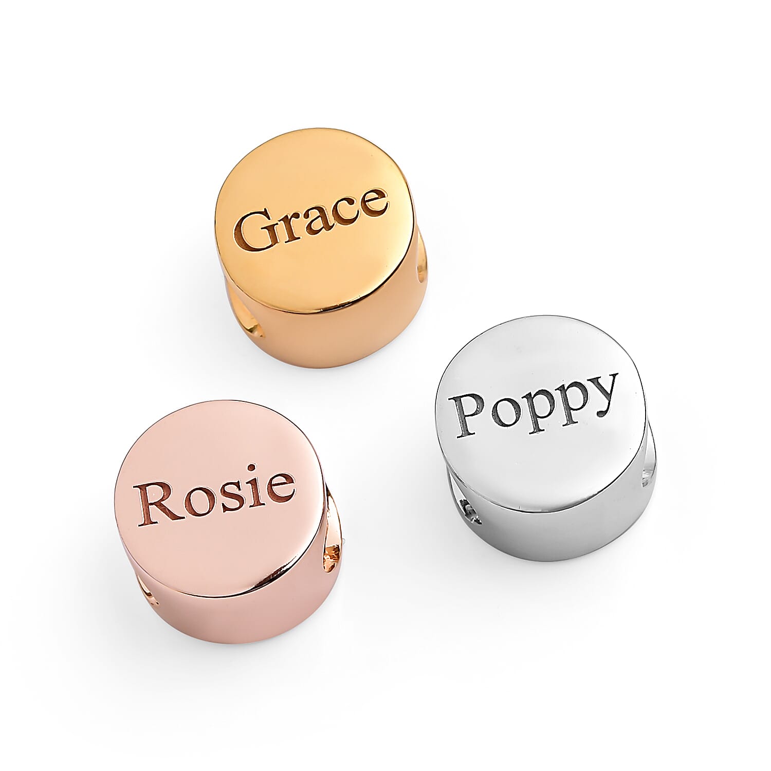 Personalised Engraved Round Charm