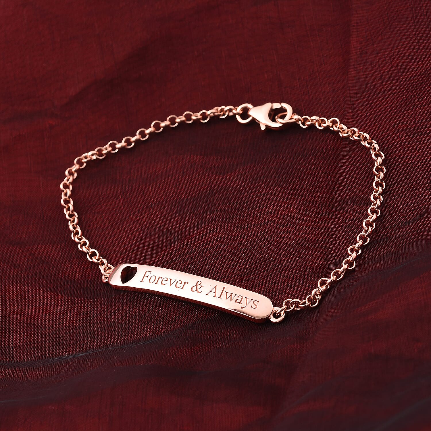 Personalised Engraved Children ID Bracelet Size 6 Inch