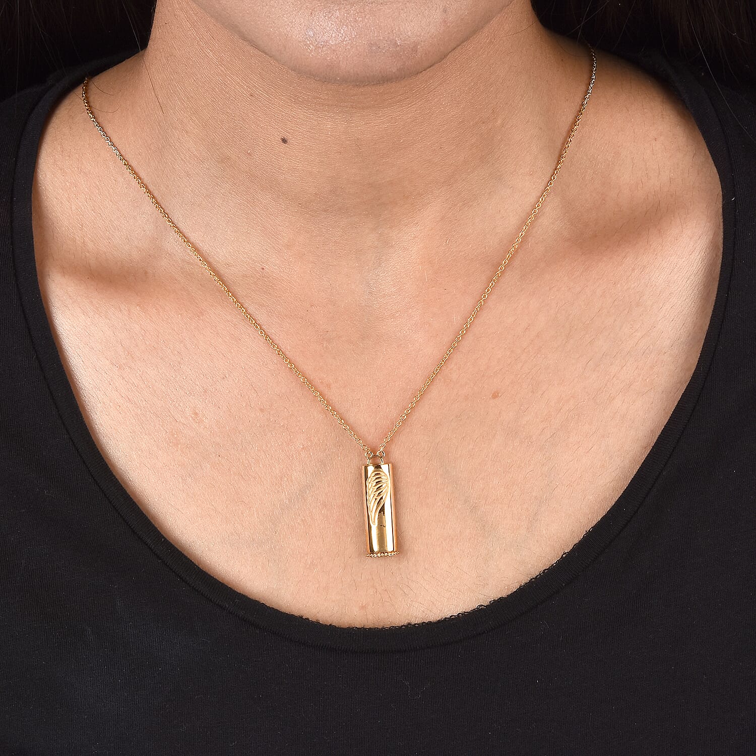 Personalised Engraved Secret Name Slider Necklace, Size 18 Inch