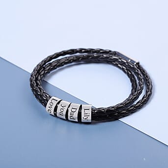 https://tjcuk.sirv.com/Products/D1/0/D10077/Personalised-Engravable-Rings-Leather-Bracelet_D10077.jpg?w=342&h=342
