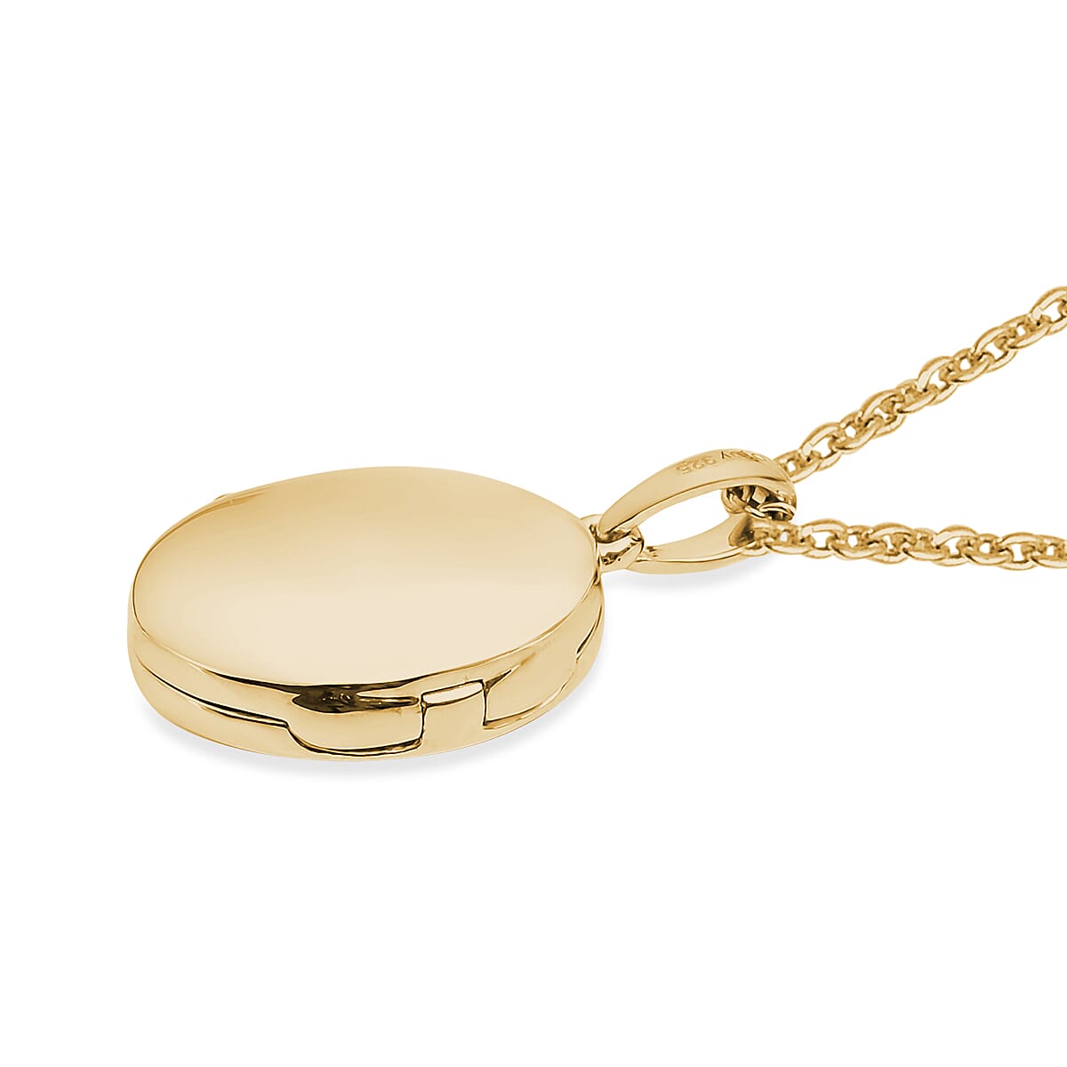 Personalised Engraved Name and Date Baby Feet Locket