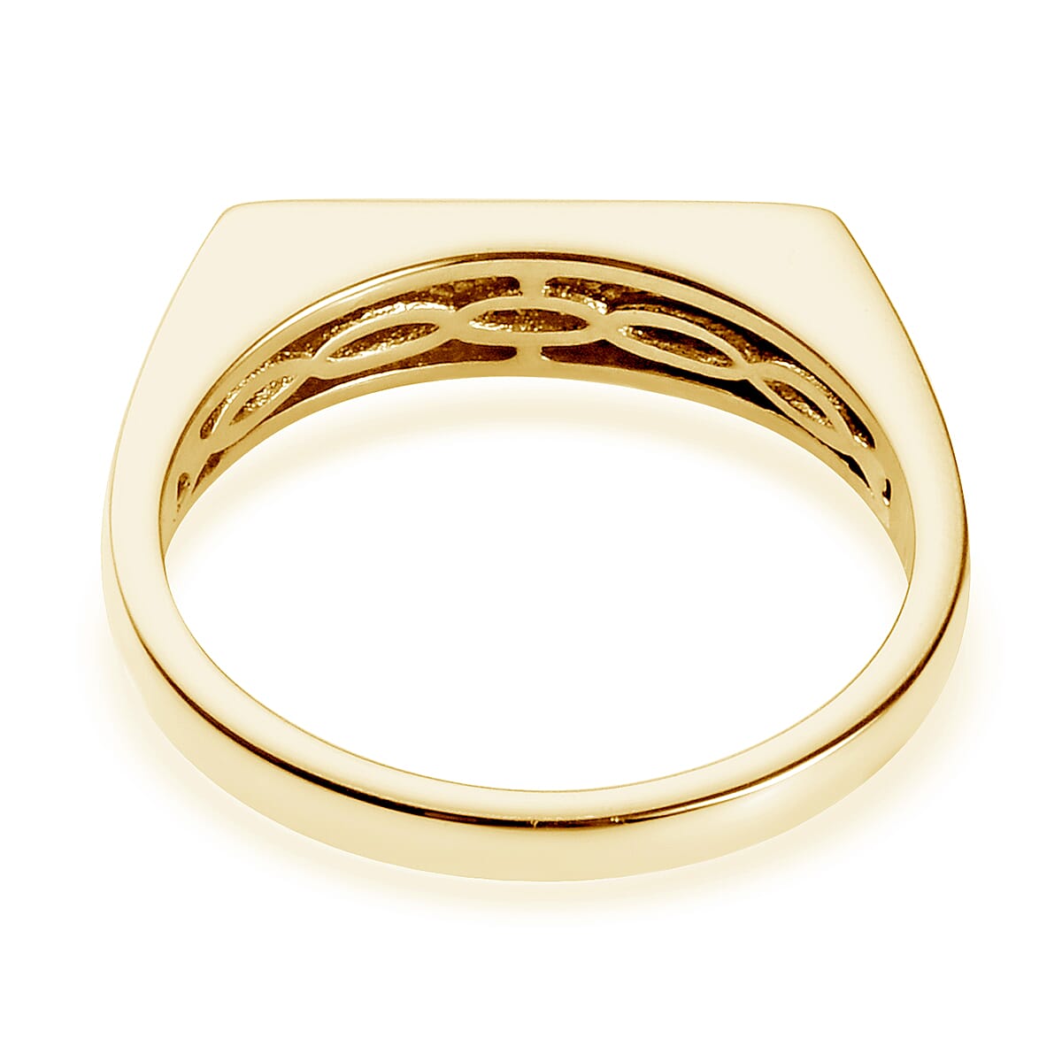 Personalised Engravable Rectangular Signet Ring Personalised Engravable Rectangular Signet Ring