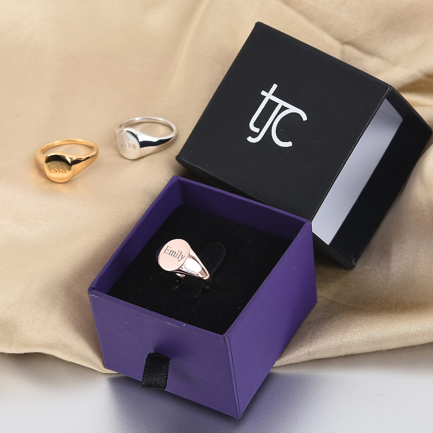 Personalised Engravable Signet Ring