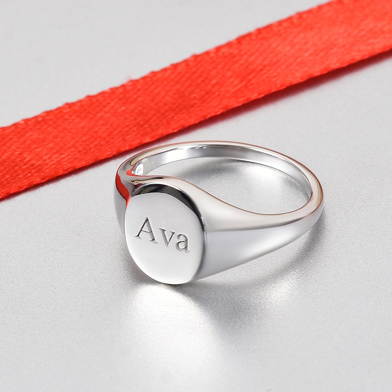 Personalised Engravable Signet Ring