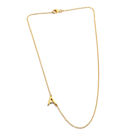 Personalised Sideways Initial Necklace