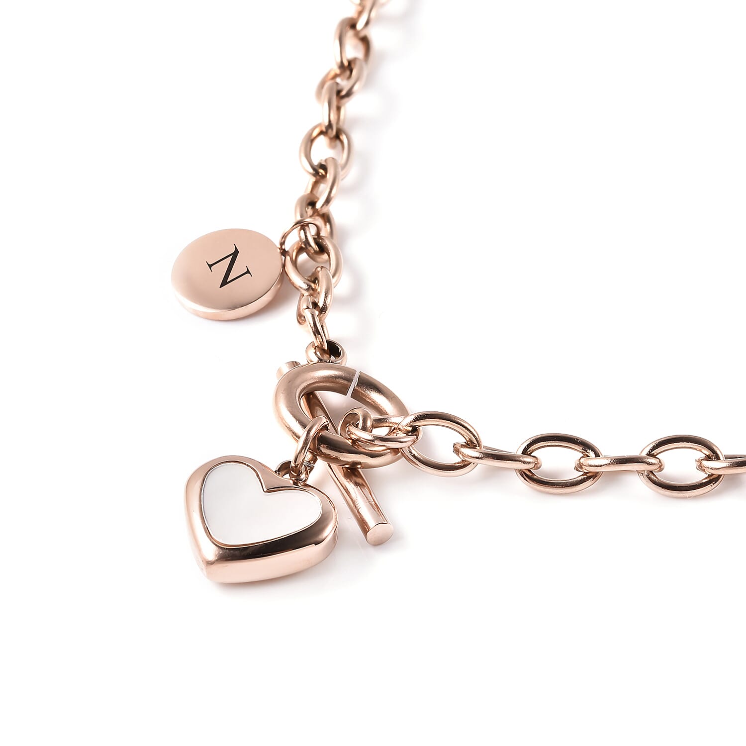 Personalised Engravable Heart Necklave, Size 18 Inch, Stainless Steel