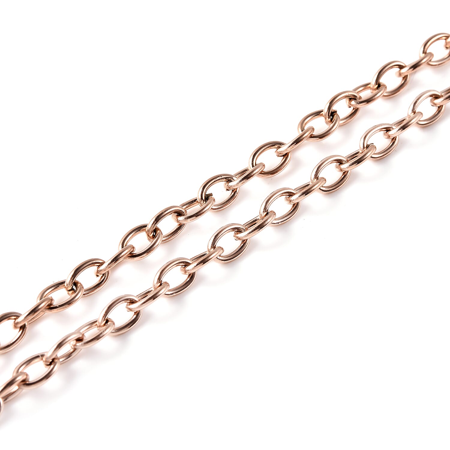 Personalised Engravable Heart Necklave, Size 18 Inch, Stainless Steel