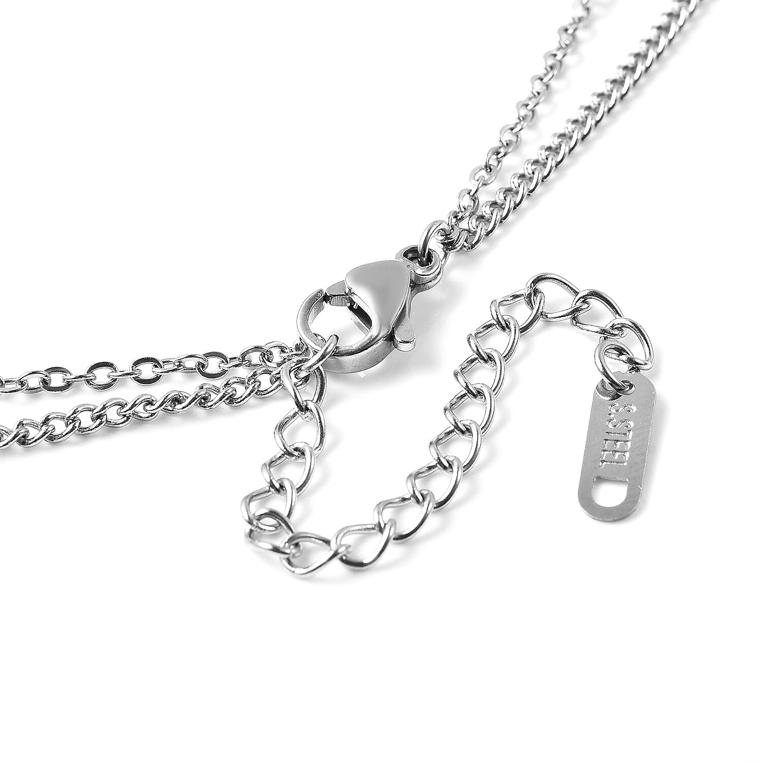 Personalised Engravable Bar Necklace, Size 16-2 Inch, Stainless Steel