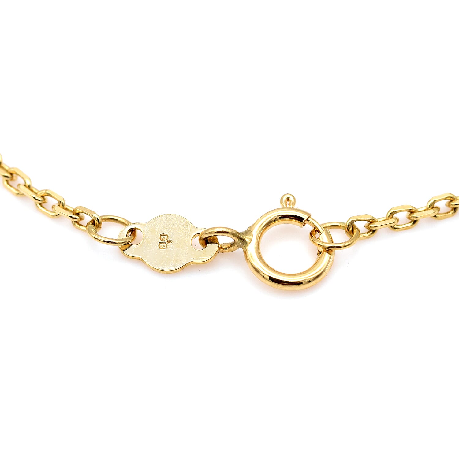 Personalised 18CT Gold Lady Bug Children ID Bracelet, Size 5.5 Inch