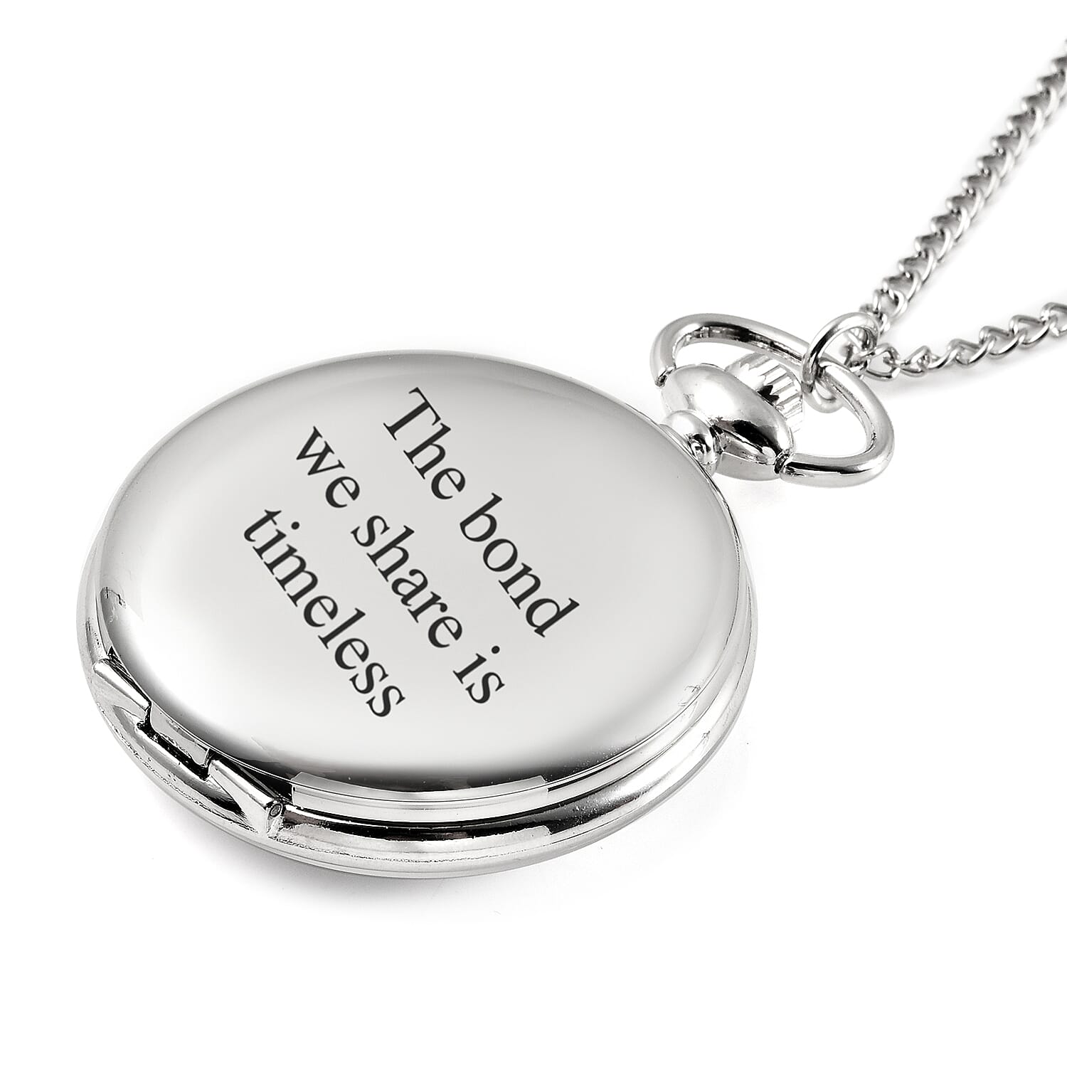 Personalised Engravable Strada Japanese Movement Pocket Watch