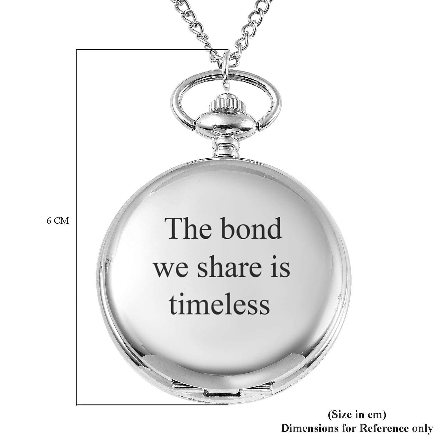 Personalised Engravable Strada Japanese Movement Pocket Watch