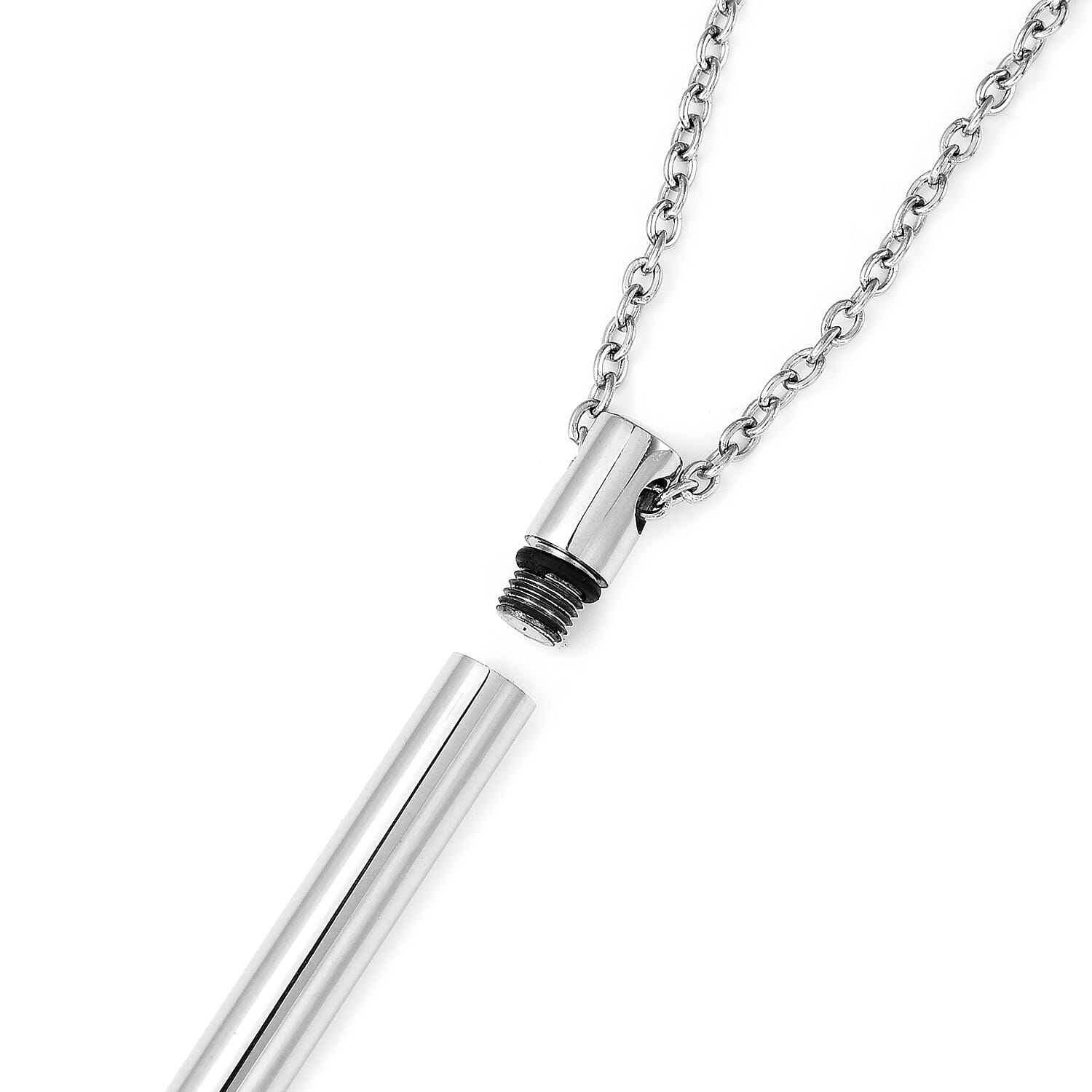 Personalised Engravable Bar with Crystal , in Stainless Steel, 21 inches