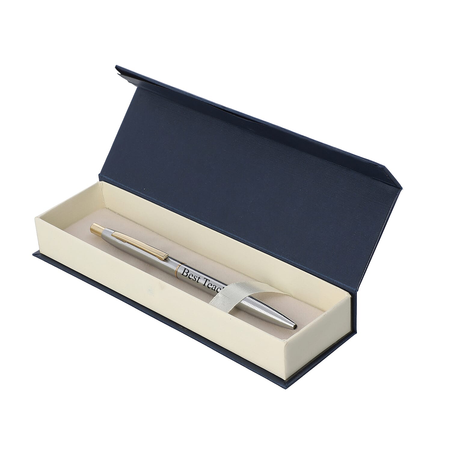 Personalised Engravable Silver & Gold Tone Ball Point Pen