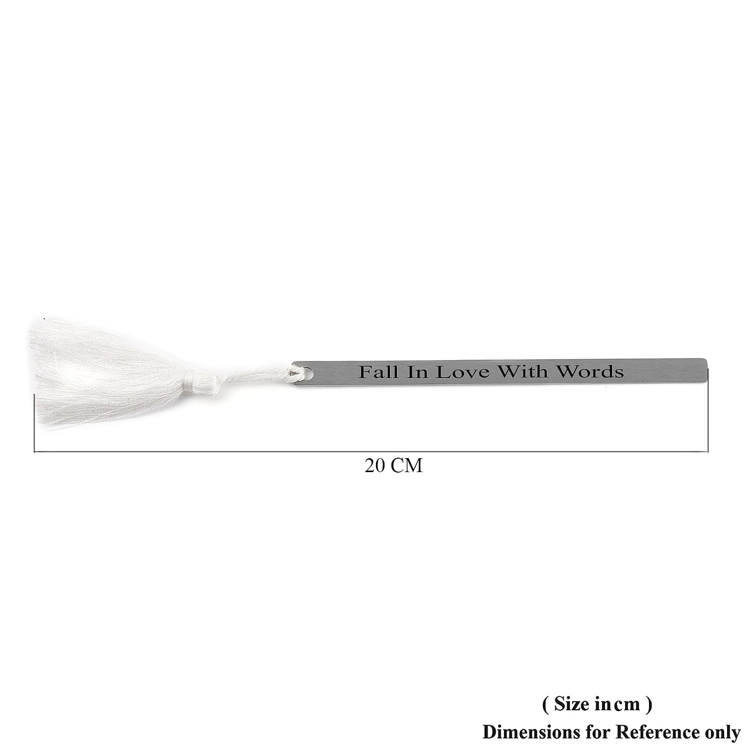 Personalised EngravableTassle Thin Book Mark