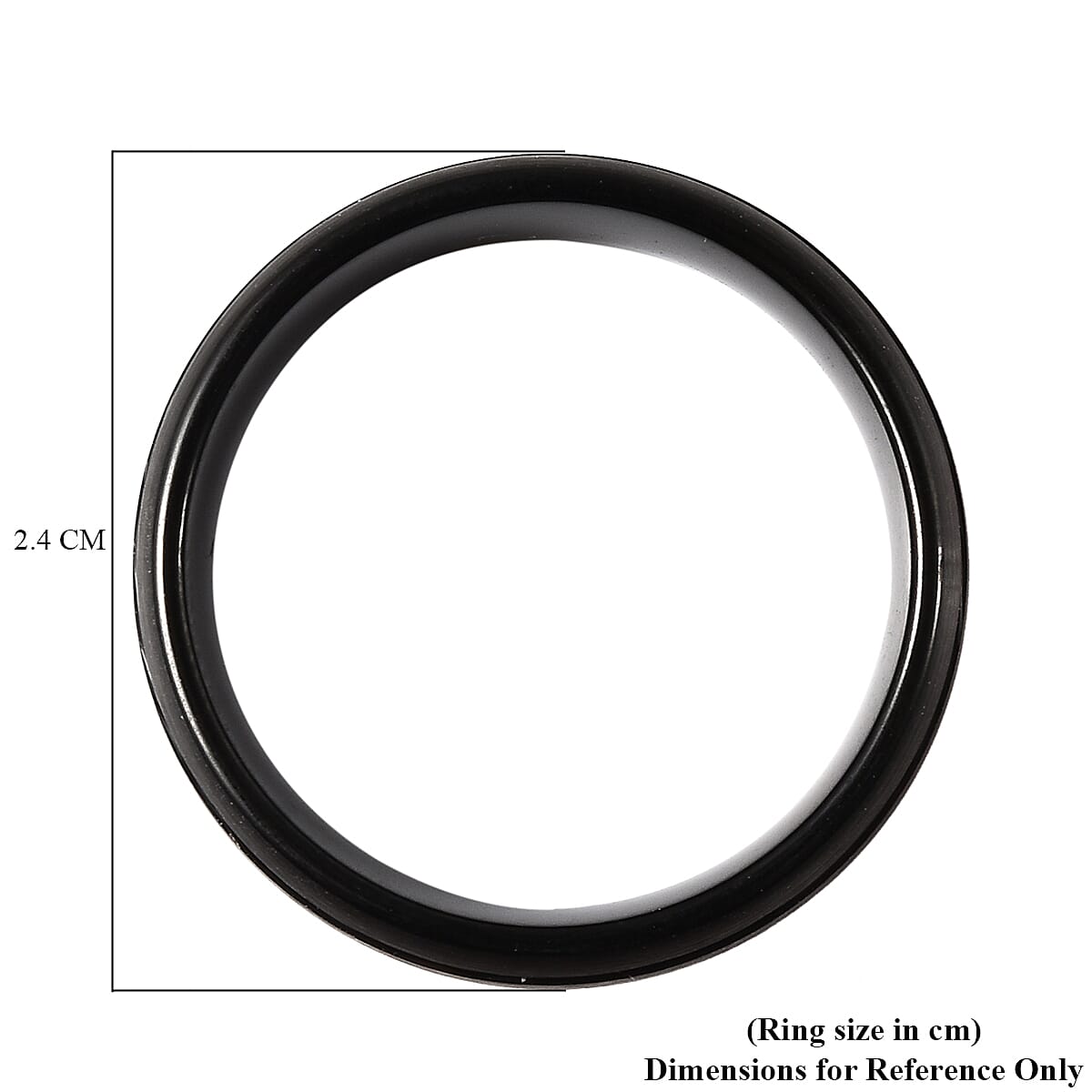 Personalised Engravable Dual Tone Natural Tungsten Secret Message Band Ring, Size 8 MM