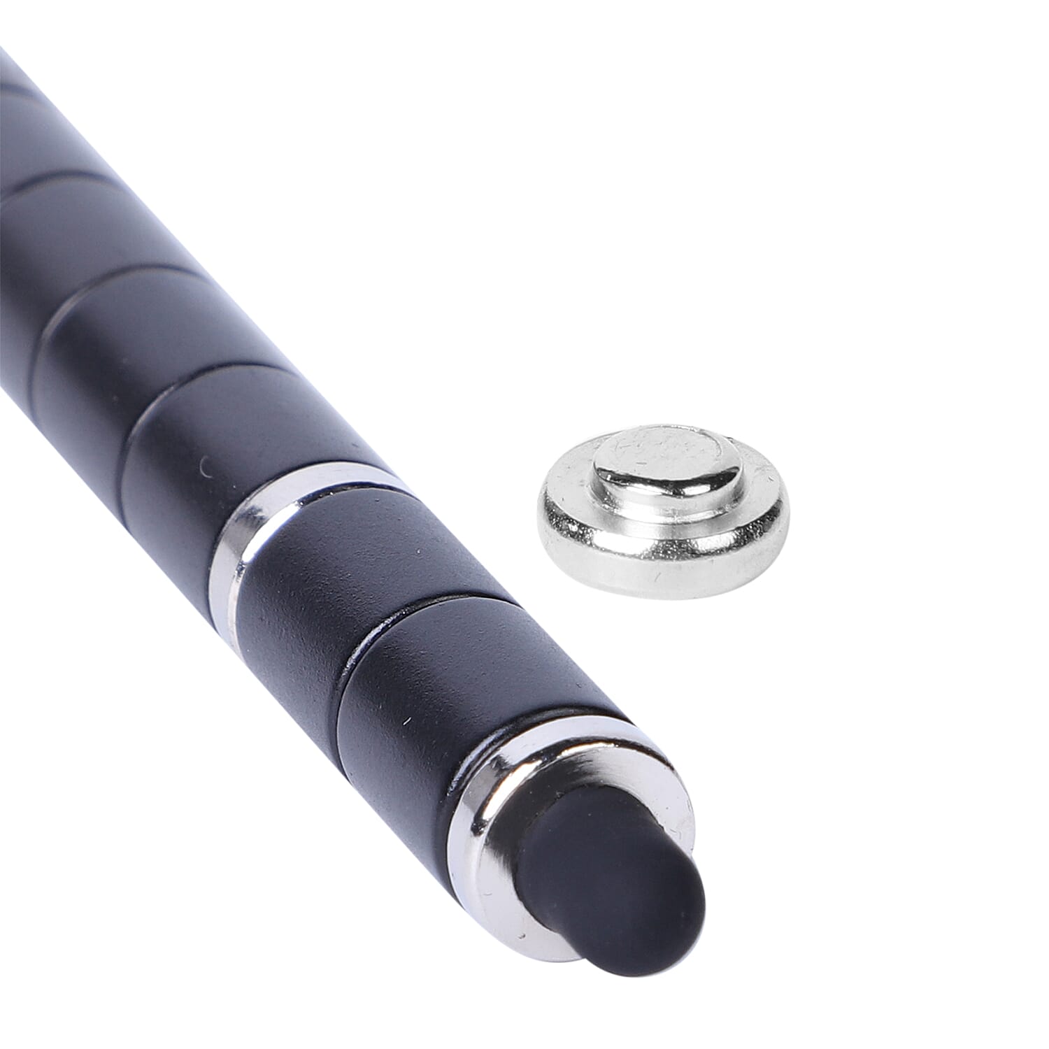 Personalised Engravable Decompression Magnetic Metal Ball Pen in a Gift Box - Black