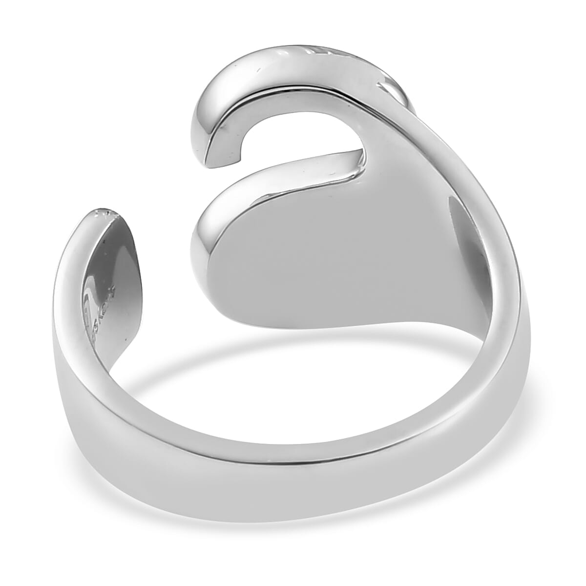 Personalised Engravable initial S Ring