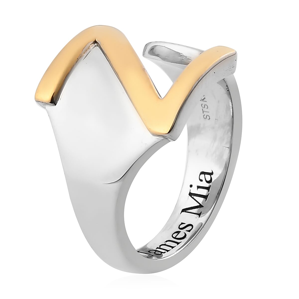 Personalised Engravable Initial Z Ring