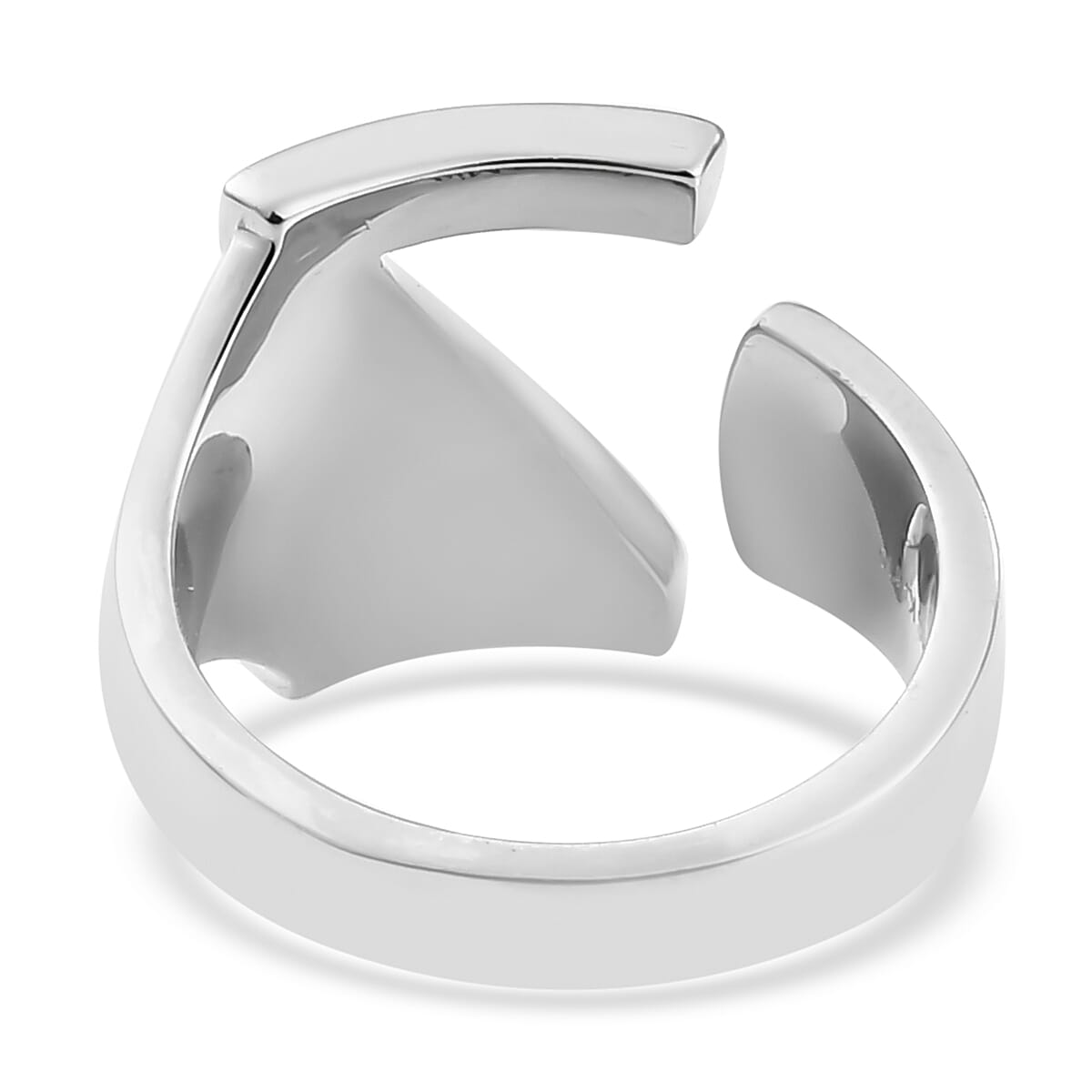 Personalised Engravable Initial Z Ring