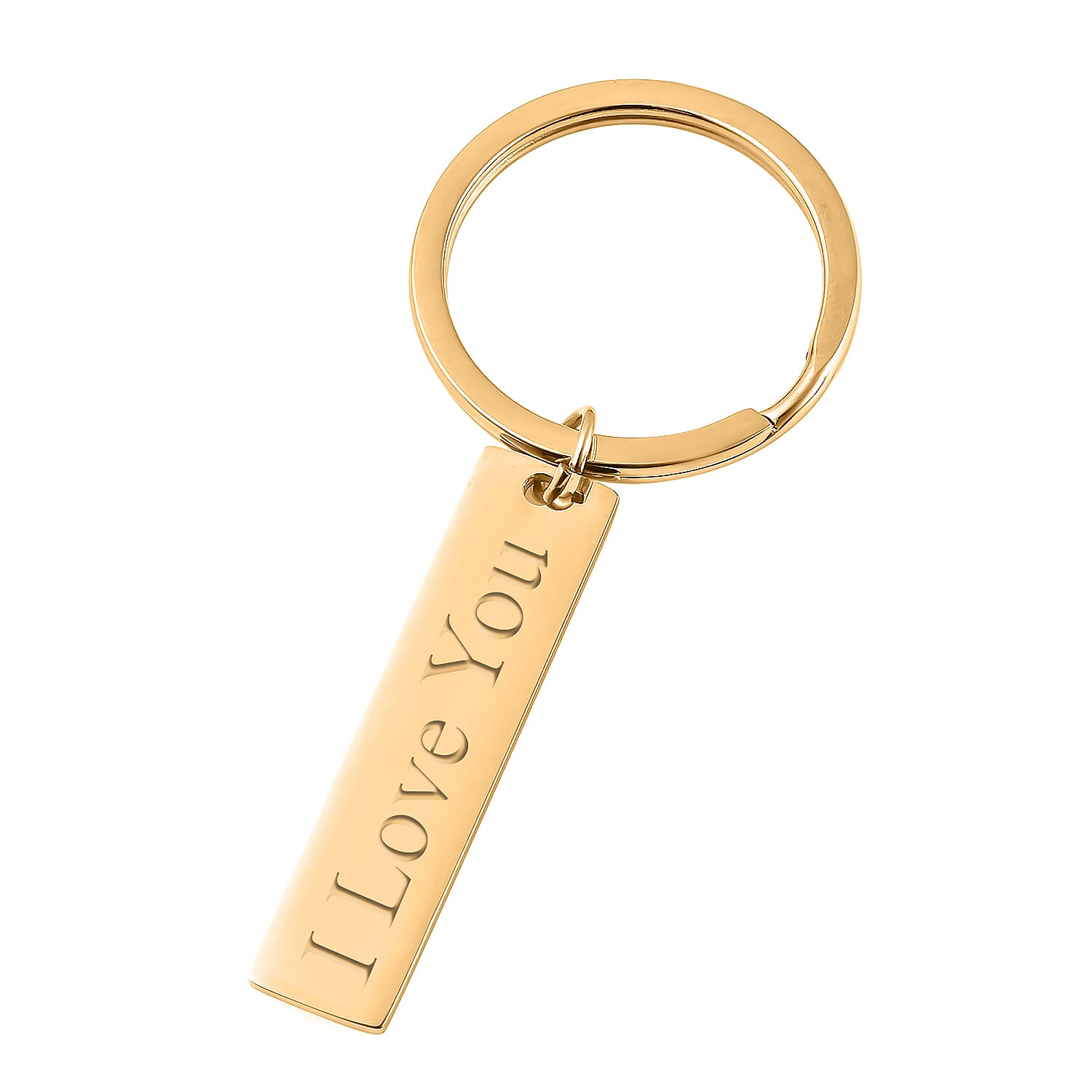 Personalised Engravable Keychain Stainless Steel