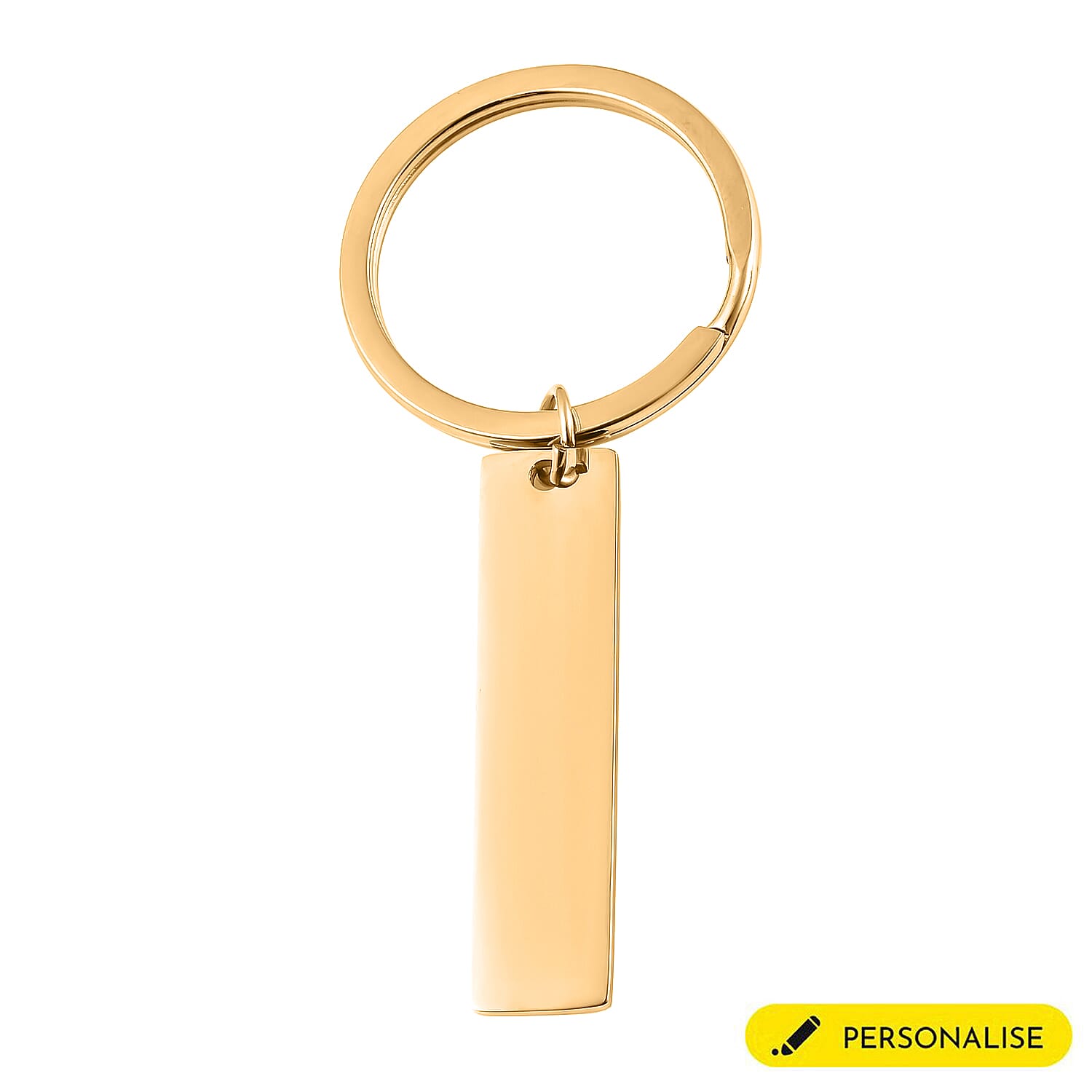 Personalised Engravable Keychain Stainless Steel