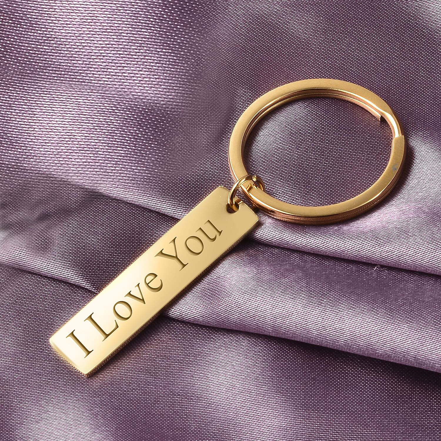 Personalised Engravable Keychain Stainless Steel