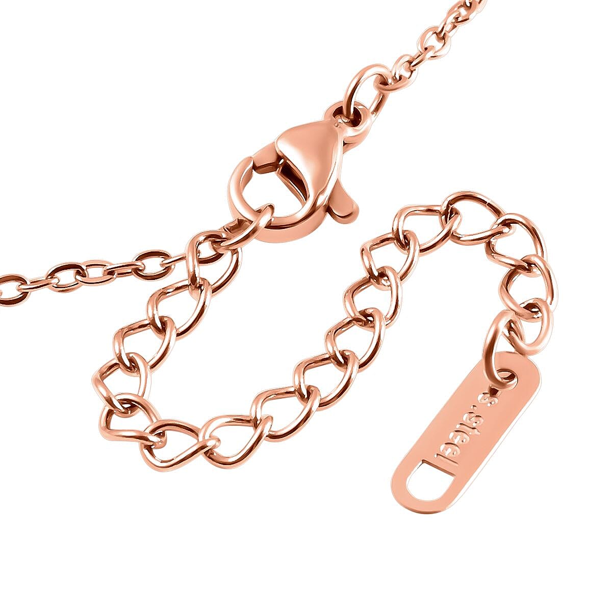 Personalised Engravable White Austrian Crystal Enamelled Floral Initial Necklace Size 16"