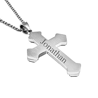 https://tjcuk.sirv.com/Products/D1/0/D10480/Personalised-Engravable-Cross-Pendant-With-Chain-(Size-21.50)-in-Sterl_D10480_1.jpg?w=342&h=342