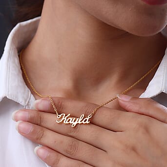 https://tjcuk.sirv.com/Products/D1/0/D10492/9K-Gold-Personalised-Engravable-Name-Necklace-Size-18-Inch-Font-Scri_D10492_1.jpg?w=342&h=342