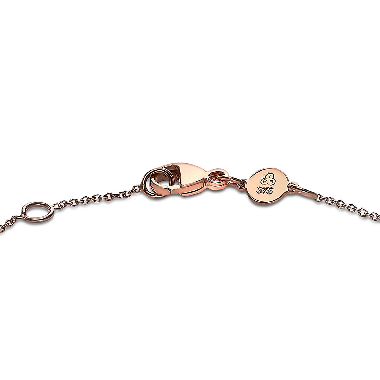 Personalised Engravable 9K Gold 10mm Disc Adjustable Bracelet,Size- 7-7.5 Inch