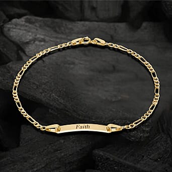 https://tjcuk.sirv.com/Products/D1/0/D10538/Personalised-Engravable-9K-Gold-Hollow-Figaro-17mm-x-4-5mm-ID-Bracelet_D10538_1.jpg?w=342&h=342