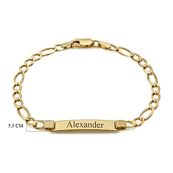 https://tjcuk.sirv.com/Products/D1/0/D10539/Personalised-Engravable-9K-Gold-Flat-Figaro-25mm-x-5-5mm-ID-Bracelet-S_D10539_2.jpg?w=342&h=342