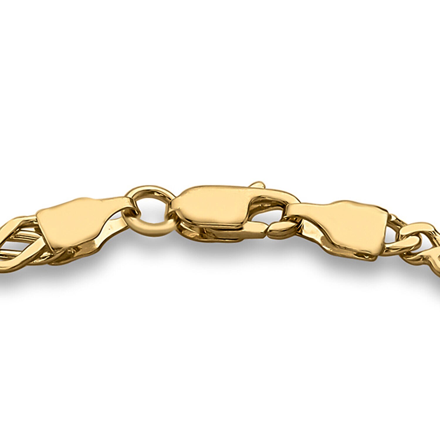 Personalised Engravable 9K Gold Celtic 18.5mm x 6mm ID Bracelet, Size-7 Inch