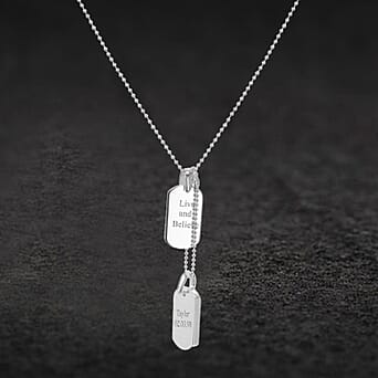 https://tjcuk.sirv.com/Products/D1/0/D10575/Personalised-Engravable-Double-Dog-Tag-Adjustable-Ball-Chain-in-Silver_D10575_1.jpg?w=342&h=342