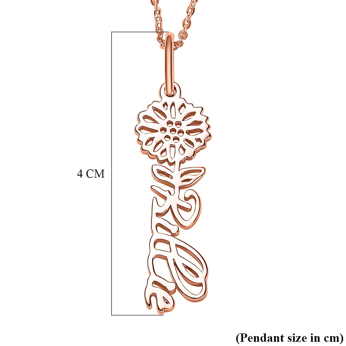 Personalised Engravable Vertical Name Necklace in Silver Size 18-2 Inch, Font - Scriptina Pro