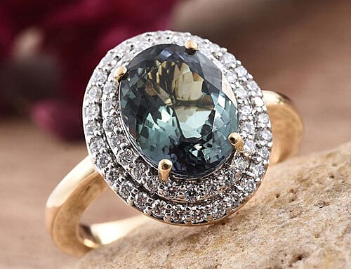 Green Tanzanite Gemstone