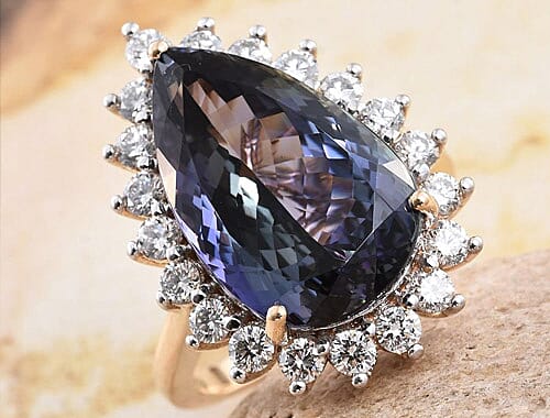 Peacock Tanzanite 